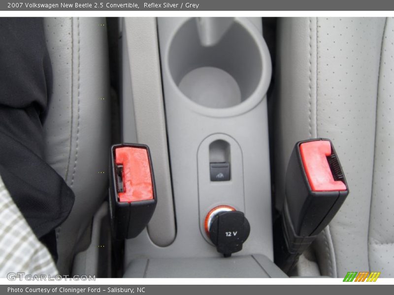 Reflex Silver / Grey 2007 Volkswagen New Beetle 2.5 Convertible