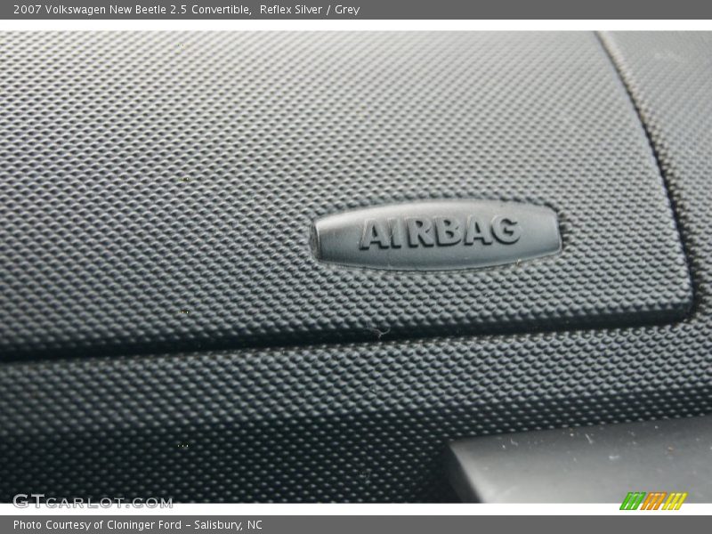 Reflex Silver / Grey 2007 Volkswagen New Beetle 2.5 Convertible
