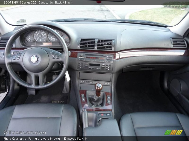 Jet Black / Black 2006 BMW 3 Series 325i Coupe