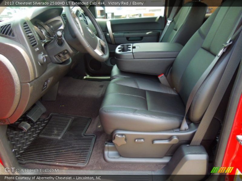  2013 Silverado 2500HD LT Extended Cab 4x4 Ebony Interior