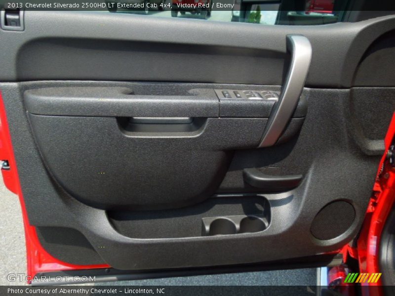 Victory Red / Ebony 2013 Chevrolet Silverado 2500HD LT Extended Cab 4x4