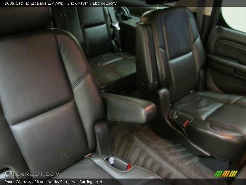 Black Raven / Ebony/Ebony 2009 Cadillac Escalade ESV AWD