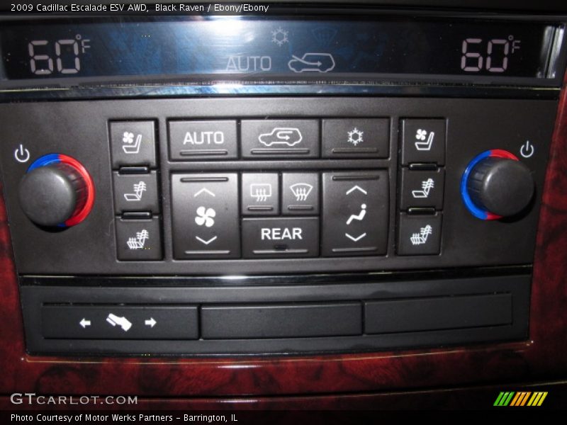 Black Raven / Ebony/Ebony 2009 Cadillac Escalade ESV AWD