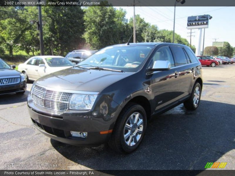 Alloy Grey Metallic / Greystone 2007 Lincoln MKX AWD