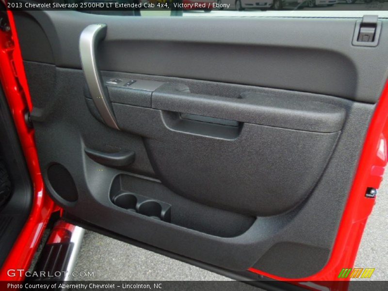 Victory Red / Ebony 2013 Chevrolet Silverado 2500HD LT Extended Cab 4x4