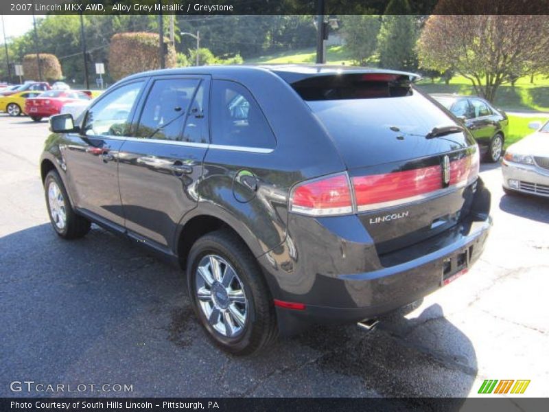 Alloy Grey Metallic / Greystone 2007 Lincoln MKX AWD