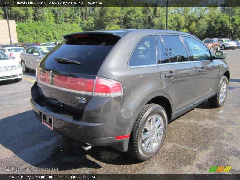 Alloy Grey Metallic / Greystone 2007 Lincoln MKX AWD