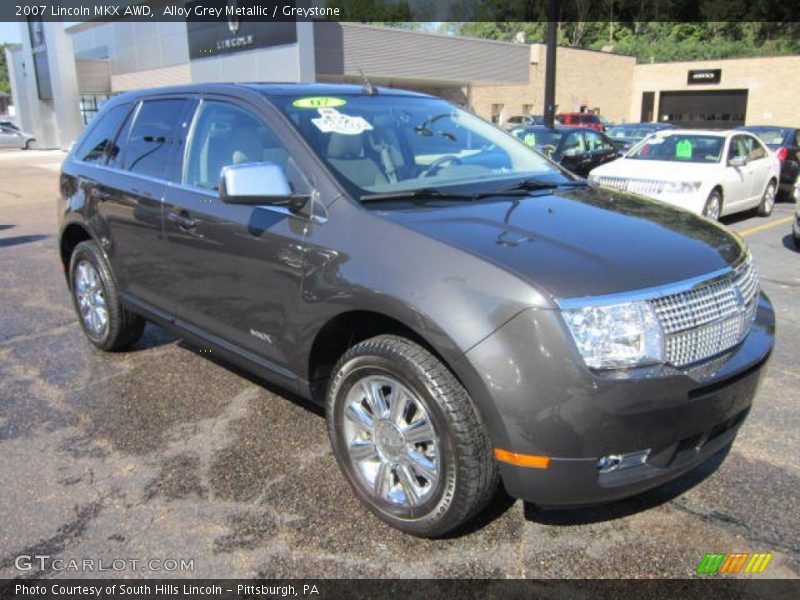 Alloy Grey Metallic / Greystone 2007 Lincoln MKX AWD