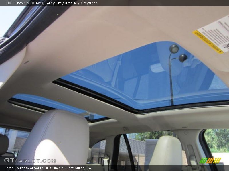Alloy Grey Metallic / Greystone 2007 Lincoln MKX AWD