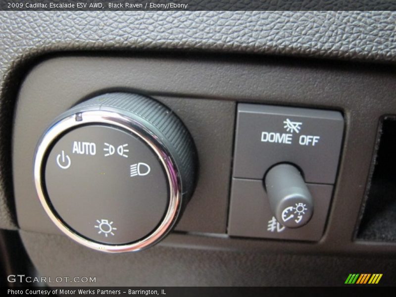 Black Raven / Ebony/Ebony 2009 Cadillac Escalade ESV AWD