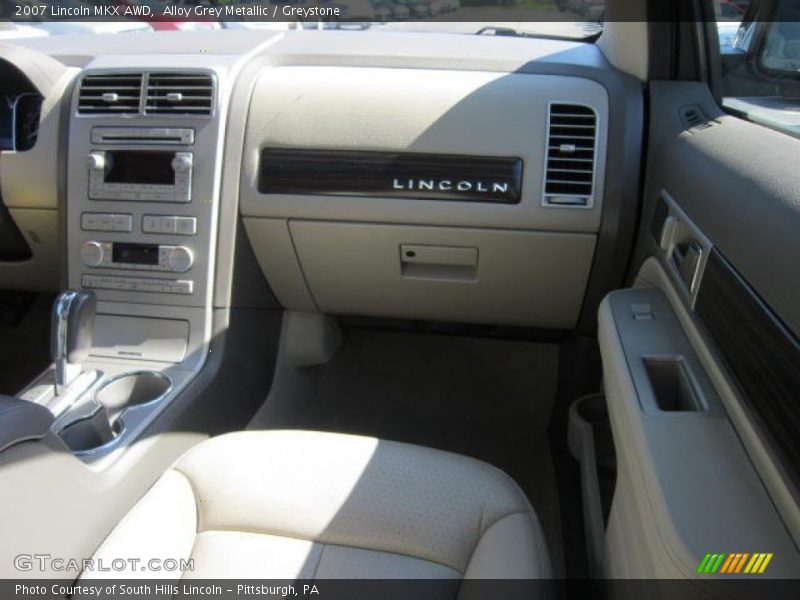 Alloy Grey Metallic / Greystone 2007 Lincoln MKX AWD