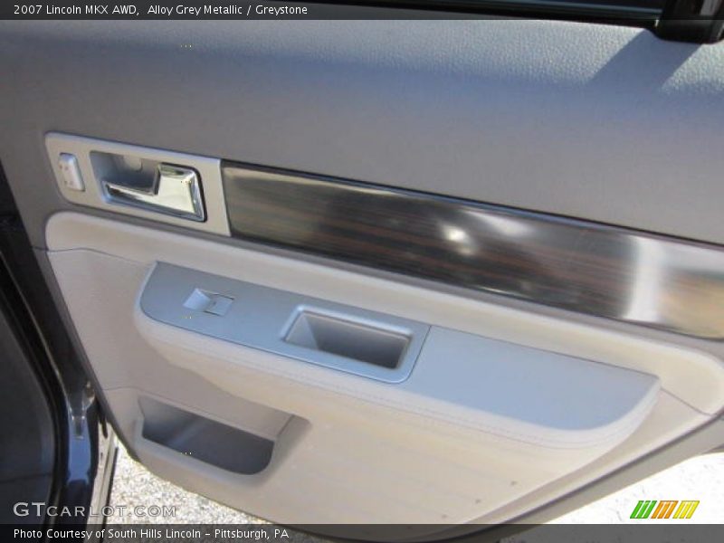 Alloy Grey Metallic / Greystone 2007 Lincoln MKX AWD