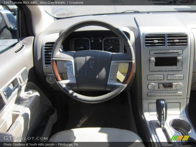 Alloy Grey Metallic / Greystone 2007 Lincoln MKX AWD