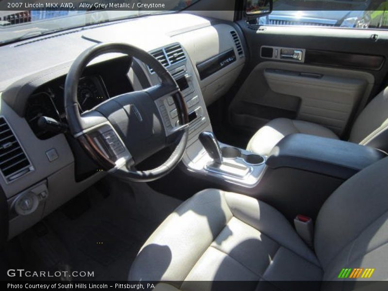 Alloy Grey Metallic / Greystone 2007 Lincoln MKX AWD