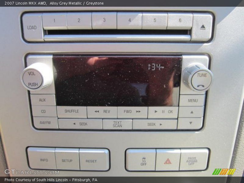 Alloy Grey Metallic / Greystone 2007 Lincoln MKX AWD