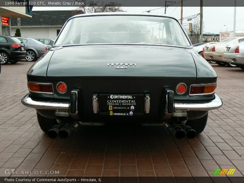 Metallic Gray / Black 1966 Ferrari 330 GTC