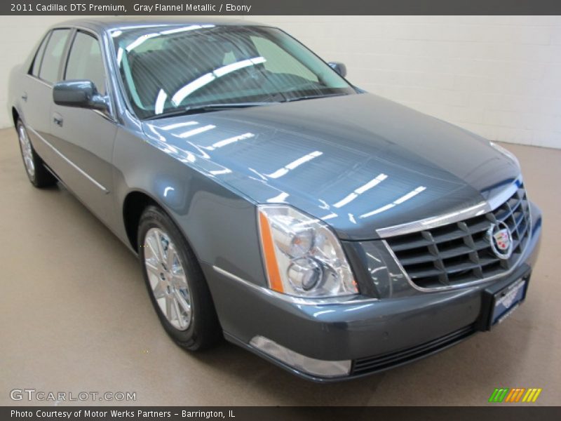 Gray Flannel Metallic / Ebony 2011 Cadillac DTS Premium