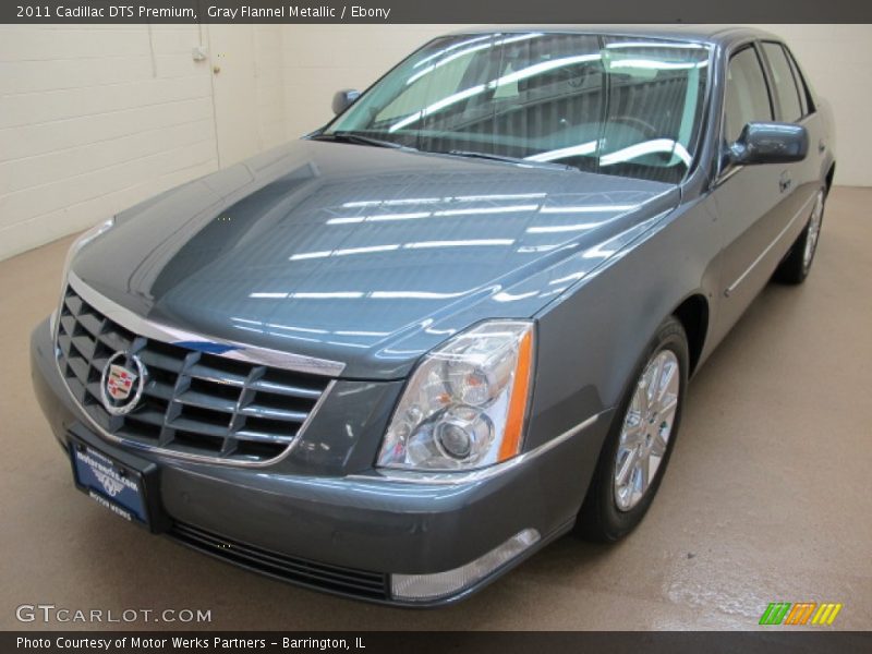 Gray Flannel Metallic / Ebony 2011 Cadillac DTS Premium