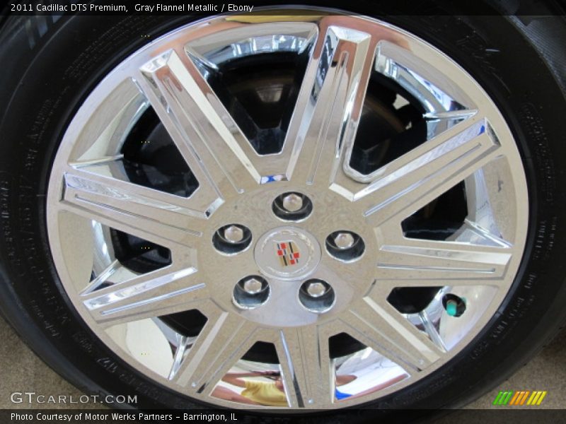 Gray Flannel Metallic / Ebony 2011 Cadillac DTS Premium