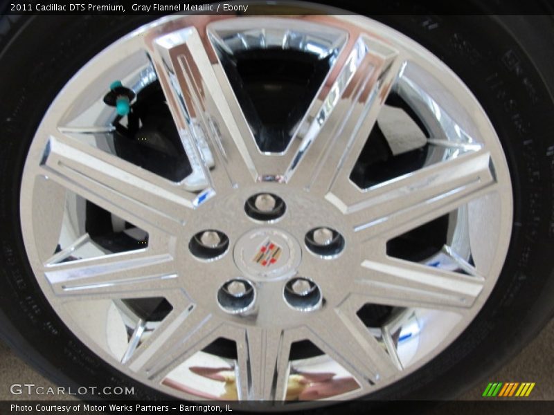 Gray Flannel Metallic / Ebony 2011 Cadillac DTS Premium