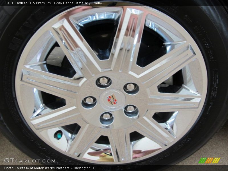 Gray Flannel Metallic / Ebony 2011 Cadillac DTS Premium