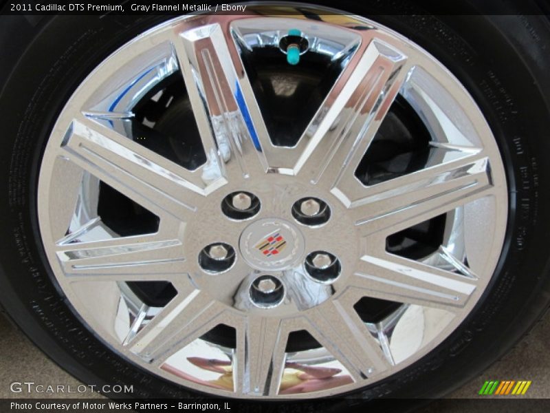Gray Flannel Metallic / Ebony 2011 Cadillac DTS Premium