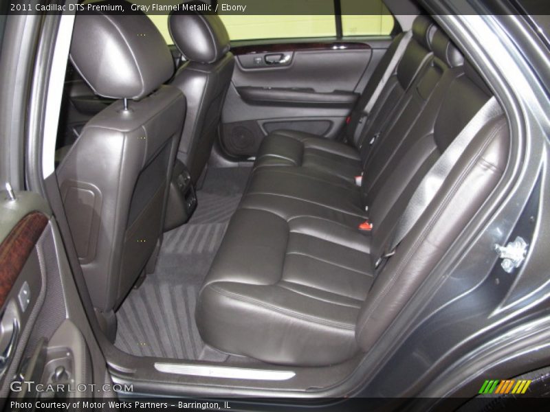 Gray Flannel Metallic / Ebony 2011 Cadillac DTS Premium
