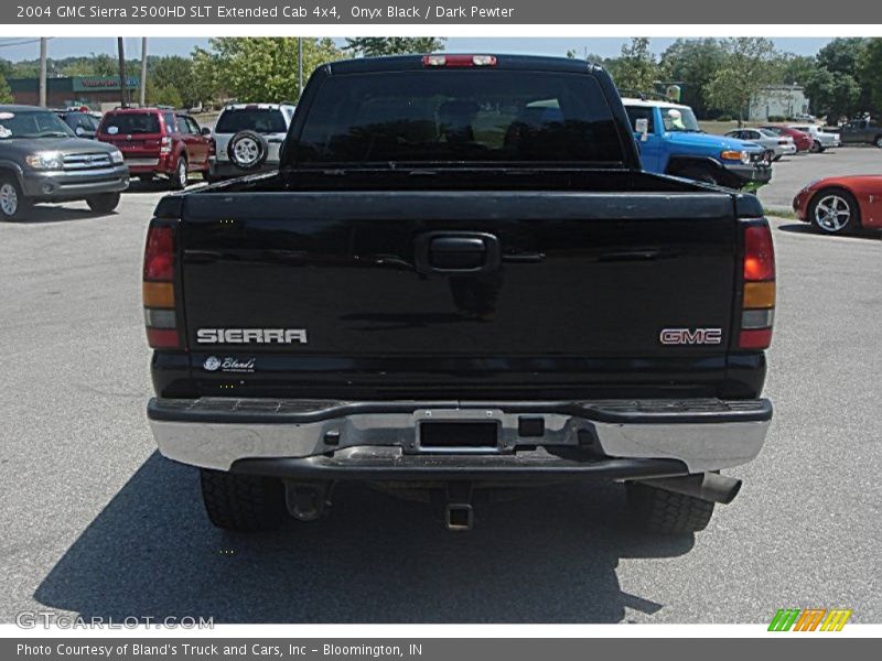 Onyx Black / Dark Pewter 2004 GMC Sierra 2500HD SLT Extended Cab 4x4