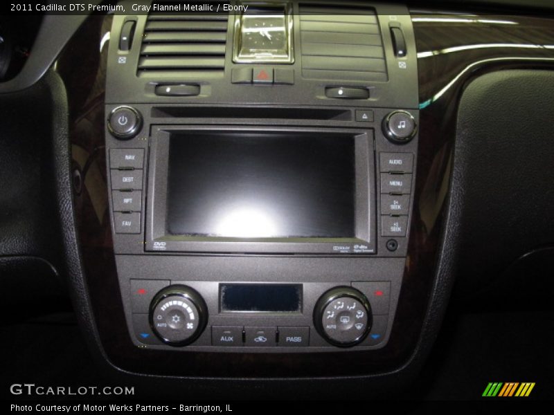 Gray Flannel Metallic / Ebony 2011 Cadillac DTS Premium