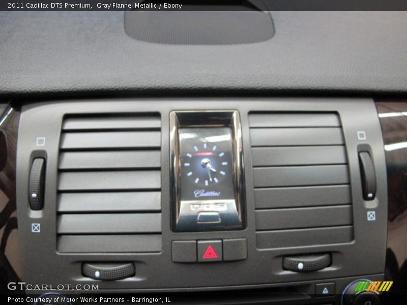 Gray Flannel Metallic / Ebony 2011 Cadillac DTS Premium