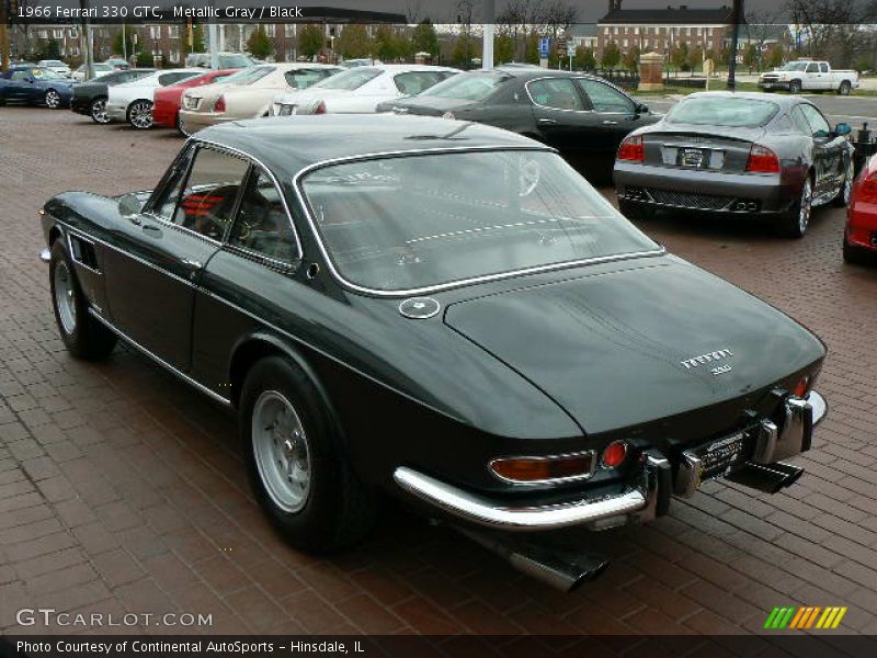 Metallic Gray / Black 1966 Ferrari 330 GTC
