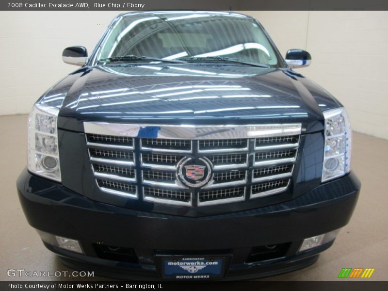 Blue Chip / Ebony 2008 Cadillac Escalade AWD
