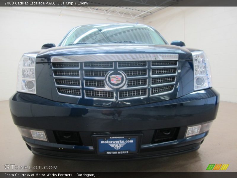 Blue Chip / Ebony 2008 Cadillac Escalade AWD