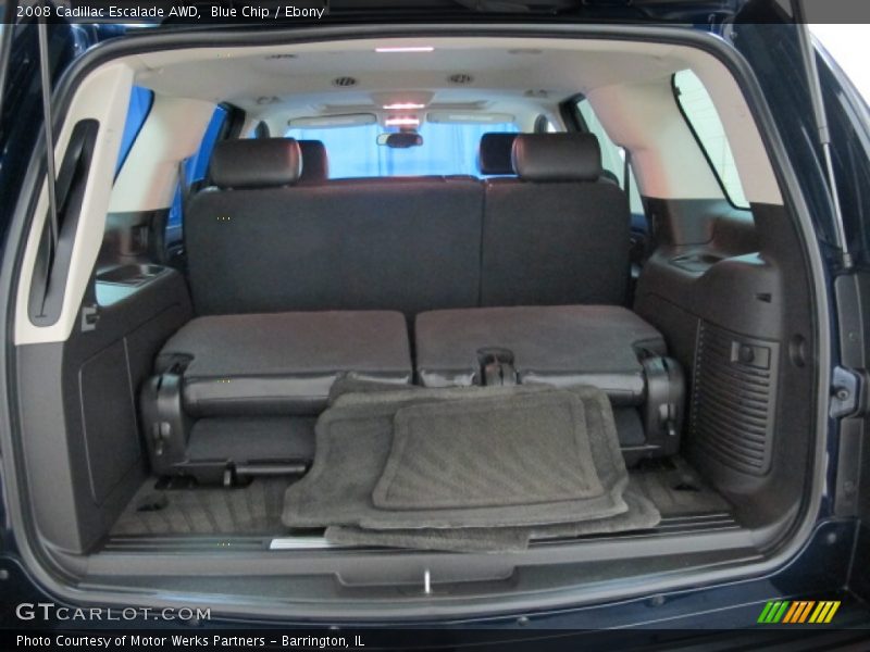 Blue Chip / Ebony 2008 Cadillac Escalade AWD