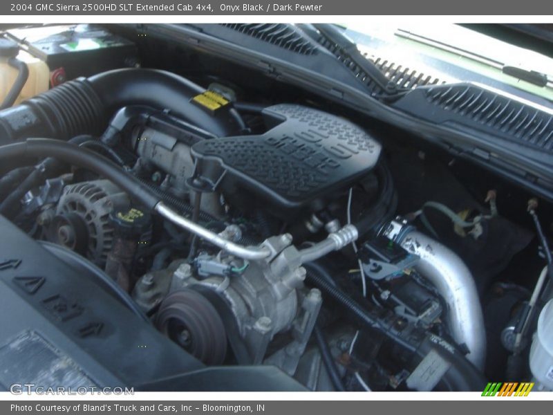Onyx Black / Dark Pewter 2004 GMC Sierra 2500HD SLT Extended Cab 4x4