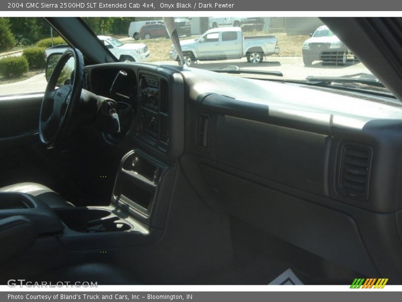 Onyx Black / Dark Pewter 2004 GMC Sierra 2500HD SLT Extended Cab 4x4