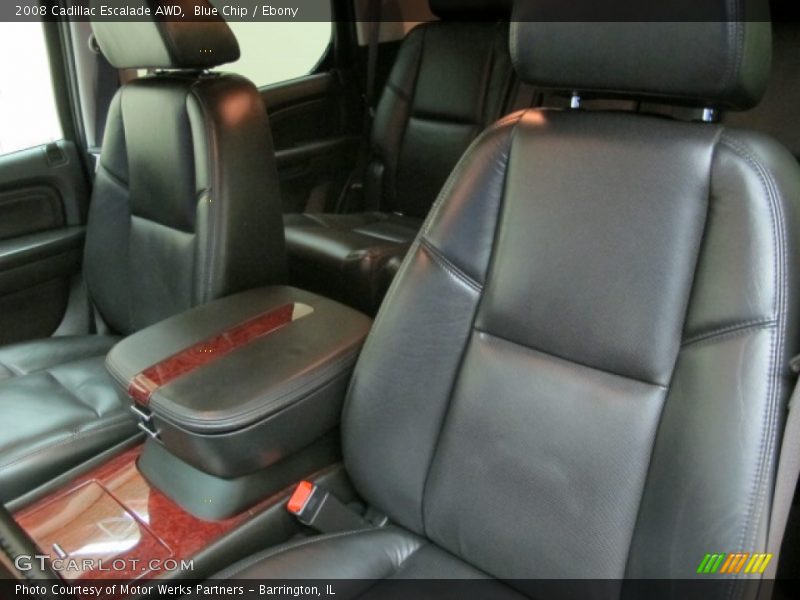 Blue Chip / Ebony 2008 Cadillac Escalade AWD