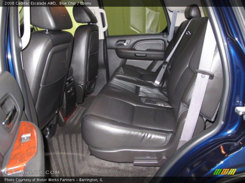 Blue Chip / Ebony 2008 Cadillac Escalade AWD