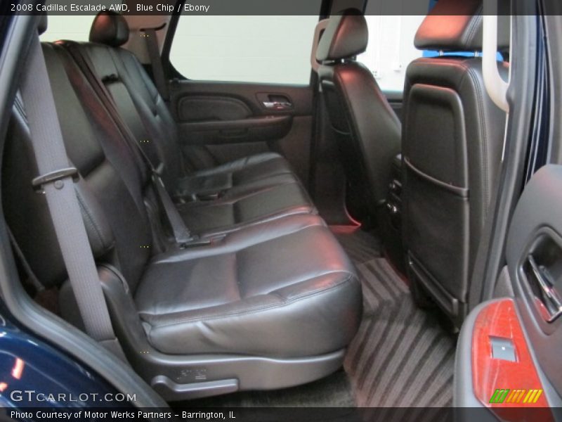Blue Chip / Ebony 2008 Cadillac Escalade AWD