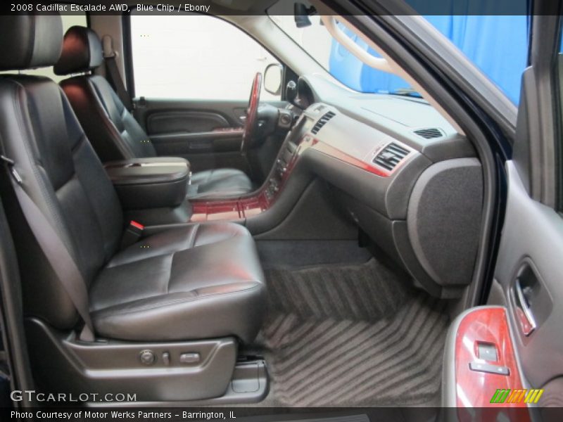 Blue Chip / Ebony 2008 Cadillac Escalade AWD