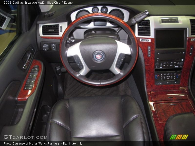 Blue Chip / Ebony 2008 Cadillac Escalade AWD