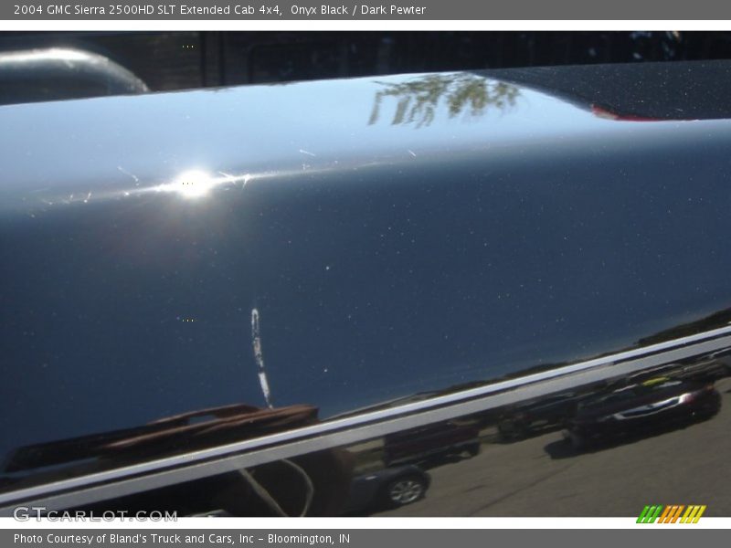 Onyx Black / Dark Pewter 2004 GMC Sierra 2500HD SLT Extended Cab 4x4
