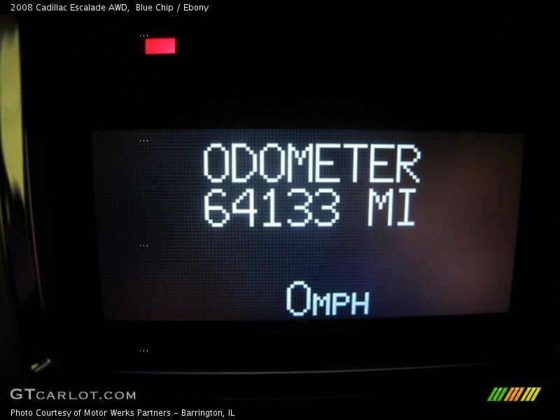 Blue Chip / Ebony 2008 Cadillac Escalade AWD