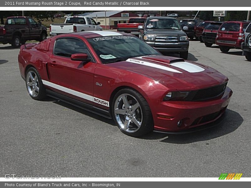 Front 3/4 View of 2011 Mustang Roush Stage 2 Coupe