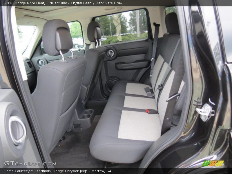 Brilliant Black Crystal Pearl / Dark Slate Gray 2010 Dodge Nitro Heat