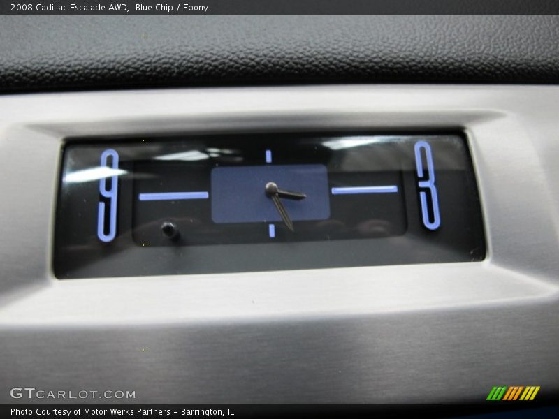 Blue Chip / Ebony 2008 Cadillac Escalade AWD