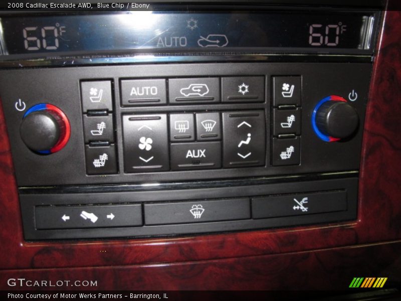 Blue Chip / Ebony 2008 Cadillac Escalade AWD
