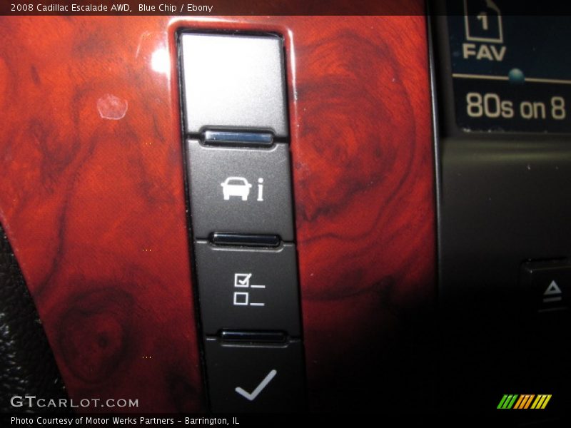 Blue Chip / Ebony 2008 Cadillac Escalade AWD