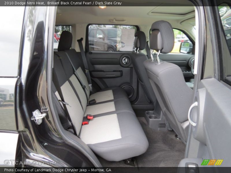 Brilliant Black Crystal Pearl / Dark Slate Gray 2010 Dodge Nitro Heat