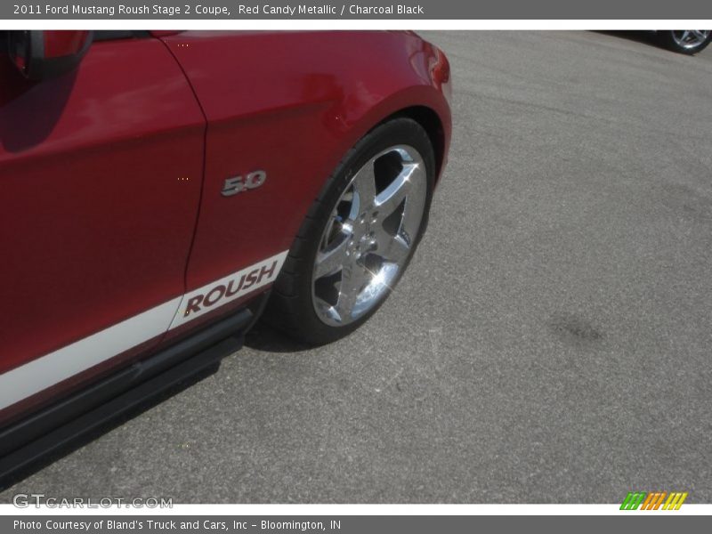 Red Candy Metallic / Charcoal Black 2011 Ford Mustang Roush Stage 2 Coupe